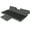 black, variant on MiFuny Wireless Bluetooth Keyboard Tablet Phone Computer with PU Leather Hidden Touchpad Bluetooth Portable Keyboard