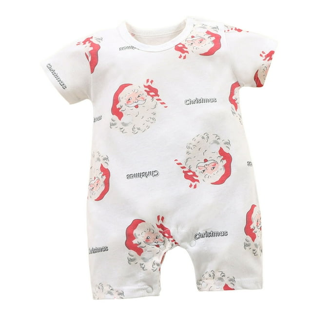 Akiihool Cache-Couches Simples pour Bébés Garçons, Cache-Couches à Manches Courtes, Barboteuses (Rouge, 12-18 Mois)