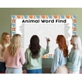 thumbnail image 2 of Animal Word Search Game, Crossword Puzzle, Word Find Poster, Gathering Activity, Multiple Sizes, 2 of 4