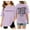 Light Purple, variant on Razzly Teen Girls Summer Short Sleeve Tees Casual Oversized Crewneck Basic Tops for Kids Comfortable Blend Childrens Shirt(Black,13-14 Years)
