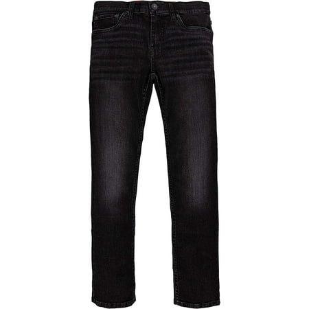 LEVI'S Big Boys 511 Slim Fit Jeans Black Size 8 REG 24x25 MSRP $48