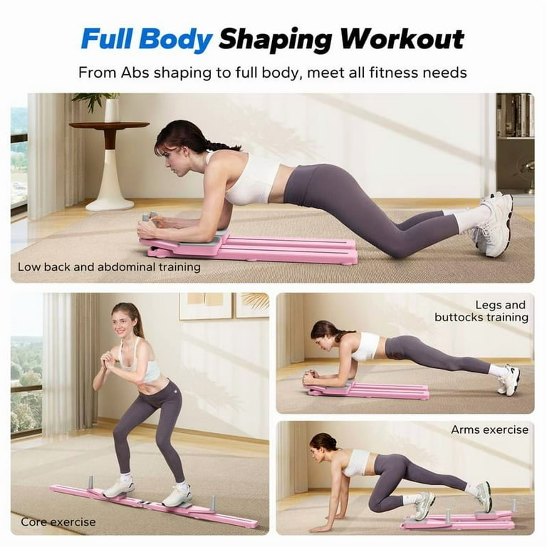 Merach Multi-functional Adjustable Ab Exercise Board, Split Ab