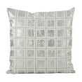 thumbnail image 5 of Fennco Styles Metallic Foil Print Grid Throw Pillows 18"x18", 5 of 5