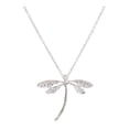 thumbnail image 2 of solautey Dragonfly Pendant Necklace Women Silver Insect Choker Valentine's Day Jewelry Gift for Daily Wear Parties Accessory, 2 of 7
