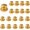 Matte Gold, variant on 4pcs Self-Adhesive Cabinet Knobs, Instant Stick Stainless Steel Drawer Pulls for Kitchen, Wardrobes, Windows, Cabinets, Gunmetal Gray