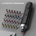 thumbnail image 3 of 3.6V Mini Electric Screwdriver, Lithium-ion Battery, Brushless Screwdriver Set, Cisea Hand Power Tools, 3 of 5