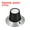 Black Silver Tone, variant on 4pcs, 6mm Potentiometer Control Knobs For Electric Guitar Acrylic Volume Tone Knobs Black Silver Tone