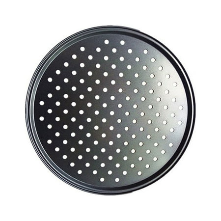 

DIY Non-stick Pizza Baking Tray For Oven High Temperature Round Breathable Baking Tray For Home Kitchen 26cm / 10.24