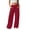 01-Red, variant on Women’s Drawstring Elastic Waist Wide Leg Pants, Loose High Waist Casual Trousers with Side Pockets Daily Workout Travel Lounge Pants for Women Dark Blue M