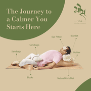 Yos - The Indian Yoga Shop Cork Yoga Block 2 Pack 9 x 5 x 3 Inches