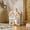 B, variant on TTJ Lighted Ceramic Mini House Figurines,LED Warm White Village Cottage Decor,Embossed Flower Sunflower House Ornaments,Tabletop Night Light For Shelf Mantel Home Decoration(A)
