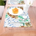 thumbnail image 5 of YFYANG Washable Heat-Resistant Placemats, 70% PVC/30% Polyester, Geometric Fragmentation Texture Kitchen Table Mat, 12" x 18" 1 Piece, 5 of 6