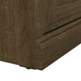 thumbnail image 4 of Woodland 40W Shoe Storage Bench with Doors in Ash Brown - Engineered Wood, 4 of 9