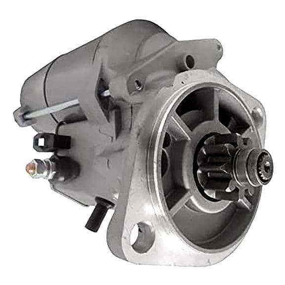 New 9 Tooth 12 Volt Starter Compatible With Massey Ferguson Tractor Compact Mf-1742 2013-2018 by Part Number 4380000670 438000-0670