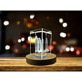 thumbnail image 3 of King and Queen Buildings 3D Engraved Crystal Gift - Dallas Skyline Keepsake, 3 of 7