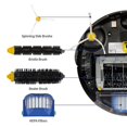 thumbnail image 2 of Paquete De 10 Cepillos Compatibles Con Irobot Roomba 600 500, Cepillo Lateral, 2 of 5