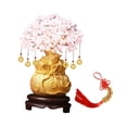 thumbnail image 4 of Árbol del dinero Feng Shui con bonsái de la suerte y la riqueza, decorativo para la sala de estar. M Rosa, 4 of 8
