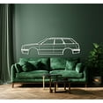 thumbnail image 2 of LaModaHome 1994 80 Avant Quattro Metal Silhouette Wall Art, 2 of 5