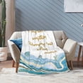 thumbnail image 5 of Yibo Christian Gift Blanket Sea Religious Gift With Bible Scripture Birthday Gift For Women Mother Aunt Friend Sisters, 5 of 5