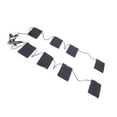 thumbnail image 1 of USB Clothes Heating Pad, USB Powered Warmth Portable 5V 2A Heated Pad 8 Zones  for Office Home, 1 of 7