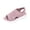 Pink, variant on Willtoo Women's Breathable Orthopedic Sandals Comfortable Walking Tennis Shoes Arch Support Wide Fit Shoes