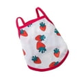 thumbnail image 2 of SPRING PARK Dog Shirt Skirt Pet T-Shirts Printed Puppy Dog Dress Summer Breathable Dog Vest Sleeveless Lovely Fruit Patter Pet Apparel for Dogs Cats, 2 of 7
