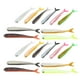thumbnail image 4 of Señuelo de silicona suave de doble Color, simulación Artificial, accesorio de pesca, 2 unidades, 4 of 10