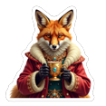 thumbnail image 5 of cartoon Fox Coffee Theme Stickers, Waterproof Fox Coffee Theme Sticker for Water Bottle Laptop Phone Cases Planner Skateboard Luggage Helmet Party Favor Decor, Ideal for Adults Teens Teacher Rewards, 5 of 9