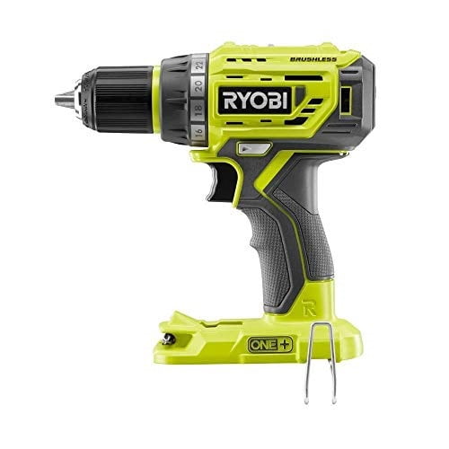 Ryobi P252 18V Lithium Ion Battery Powered Brushless 1,800 RPM 1/2 Inch ...