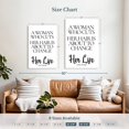 thumbnail image 4 of Elephant Stock Coco Chanel Hair Quote Wall Art - Vertical Canvas Wall Art - Living Room Wall Decor - Inspirational And Typography Canvas - White And Black Decor - 30" x 45", 4 of 8