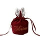 thumbnail image 1 of Bolsa de Terciopelo de Pascua, Cesta para Orejas de Pascua, Bolsa para Dulces de Pascua, Bolsa Decorativa de Pascua, 1 of 1