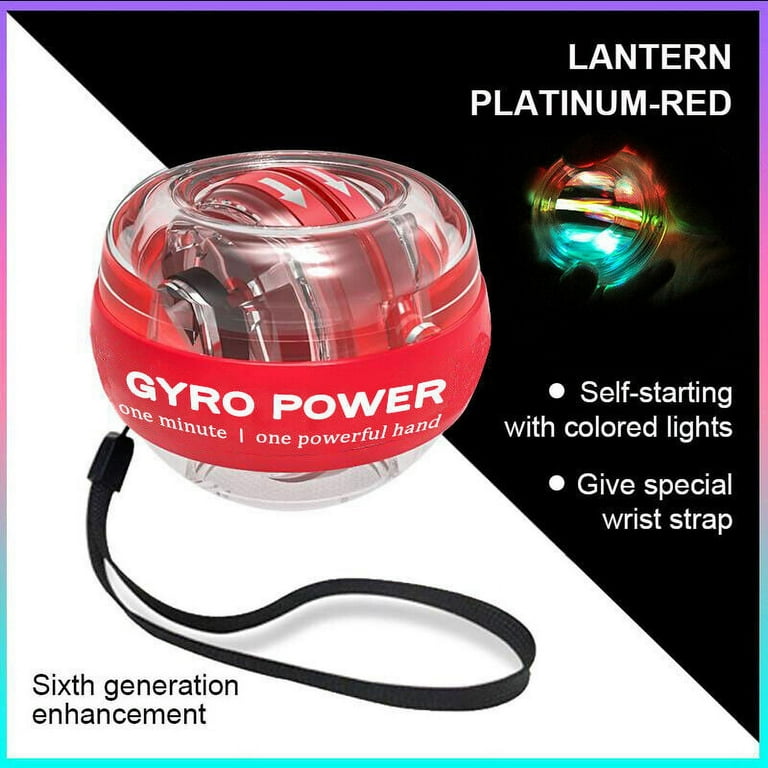 LED Wrist Ball Gyroscopic Powerball Autostart Range Gyro Power