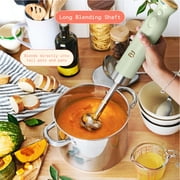 Beautiful Cordless Immersion Blender with Chopper, Whisk & Measuring Cup, Sage Green by Drew Barrymore