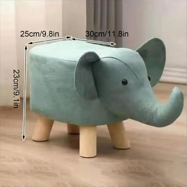 Animal Footstools,Animal Footstools Multipurpose Cute Animal Shape Small Stool Small Stools Elevated Design