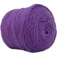 thumbnail image 2 of ThreadArt Chunky Yarn Big Cake, 300g (316 Yards) – Super Bulky #6 for Hand Knitting & Crocheting - 100% Soft Acrylic for Blanket Yarn - Purple 11, 2 of 9