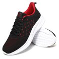 thumbnail image 2 of Men's Running Shoes Lace‑Up Mesh Upper Athletic Sneakers with Curved Midsole for Daily Walking and Casual Outdoor Activities, 2 of 7