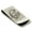 Silver, variant on Stainless Steel Letter G Initial Floral Monogram Engraved Engraved Money Clip Credit Card Holder