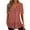 Red, variant on Womens Tunic Tops ,Long Length Ladies Tunic Tops for Leggings Button Down Shirt Floral Print Summer Tops Casual Short Sleeve Blouses Henley V Neck T Shirts Size 8-16