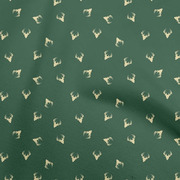oneOone Silk Tabby Green Fabric Christmas Dress Material Fabric Print Fabric By The Yard 42 Inch Wide