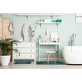 thumbnail image 4 of Simply Daisy 18 x 30 Beach House Nautical Chenille Rug, Ocean Teal, 4 of 4