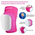 thumbnail image 6 of BOSONER Volleyball Dance Knee Pads for Women: Men Protective Thick Knee Pads Soft Sponge Non-slip for Running Basketball Sports Cycling Yoga Riding Climbing,Kids, 6 of 7