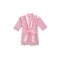 thumbnail image 3 of TheFound Pyjama en Satin pour Bébé Fille Robe de Nuit Kimono Simple, 3 of 9