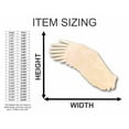 thumbnail image 2 of Unfinished Wood Eagle Wing Shape - Animal - Wildlife - Craft - up to 46" DIY 24" / 1/4", 2 of 3