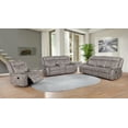 thumbnail image 3 of Lawrence Glider Recliner 603503 in Taupe by Coaster, 3 of 3