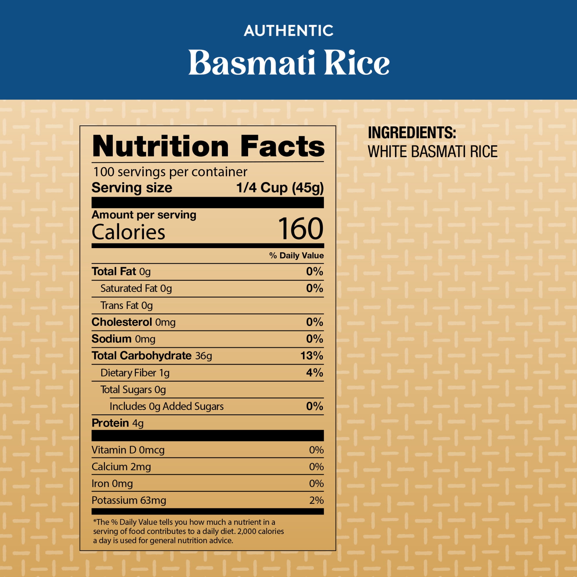 Authentic Royal Basmati White Rice, 10 lbs