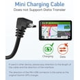 thumbnail image 5 of YQMAJIM (6.5Ft 2Pcs) 18AWG Premium Charging Cable for Garmin GPS: Thicker Power Cord, 90 Degree Shielding Mini USB Cable, Efficient Charging Adapter for Garmin GPS, Drivesmart 65, Zumo Xt, Nuvi, 5 of 7