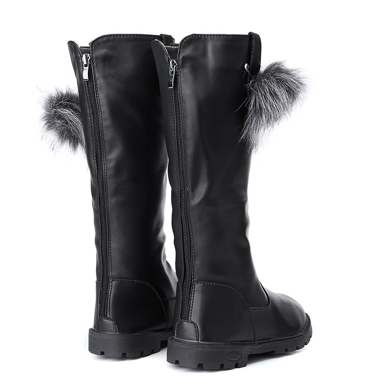 black boots for baby girl