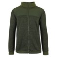 thumbnail image 1 of Men's Marled Zip Hoodie & Pullover Fleece Lined Sweater (S-2XL), 1 of 4