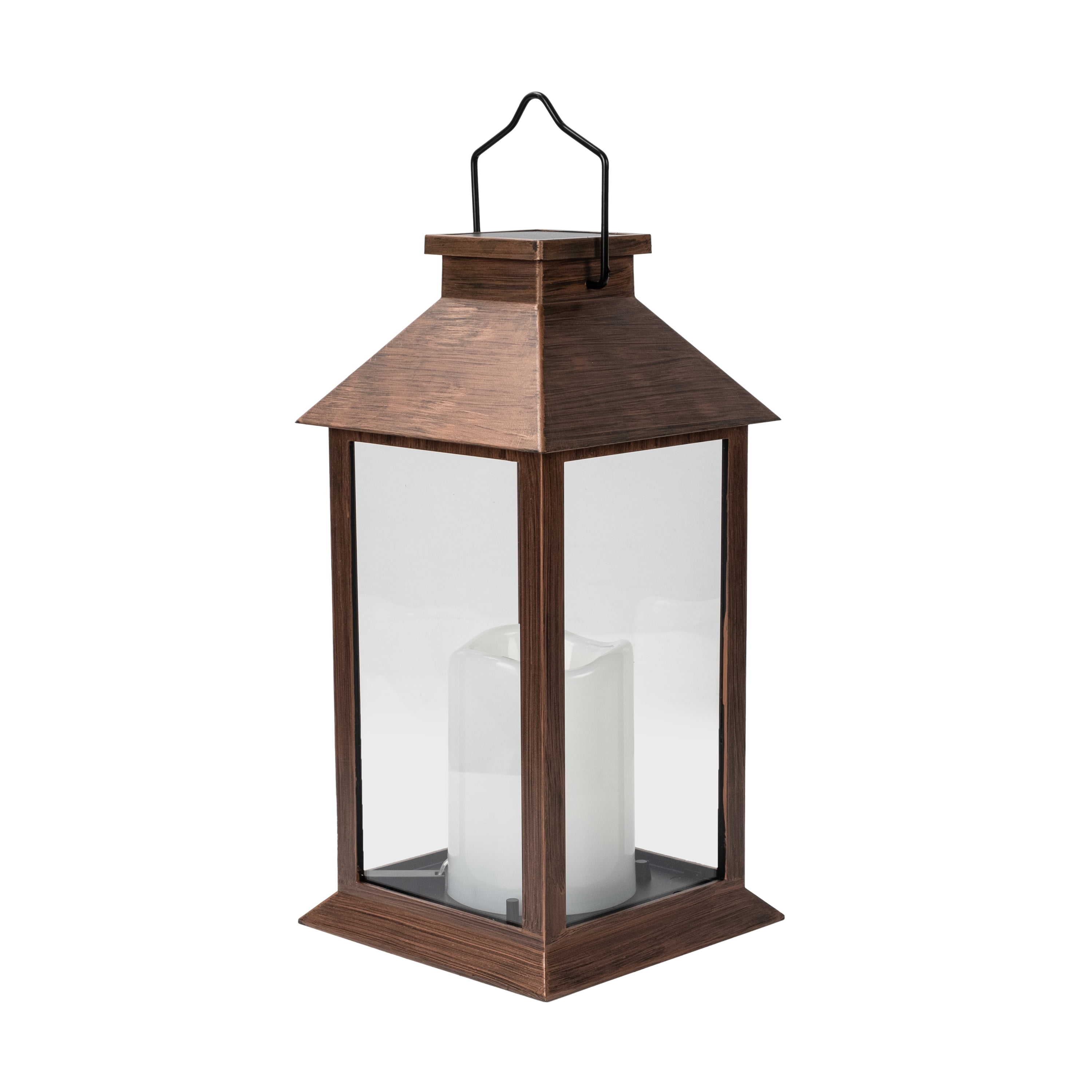Mainstays Solar Lantern Bronze