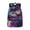 Neon Wolf DJ Pattern, variant on Uourmeti Cute Casual Backpack featuring Kawaii Llama Rainbow - Perfect for Students Daily Campus Use